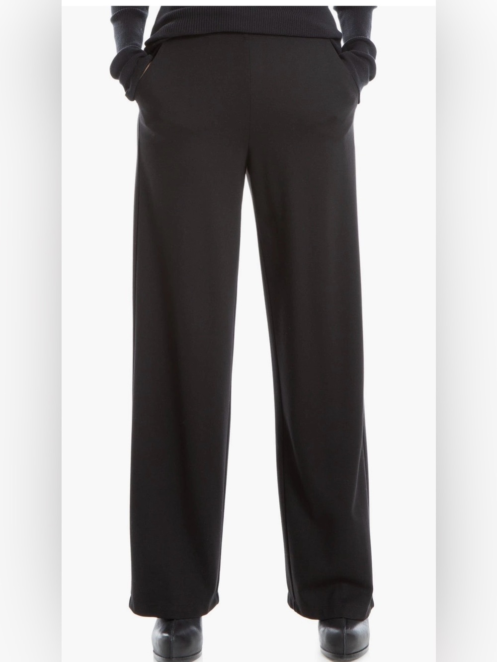 Max Studio Women’s Wide leg Ponte Knit Pants